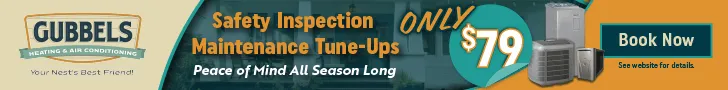 Gubbels safety inspection leaderboard banner with peace of mind maintenance offer